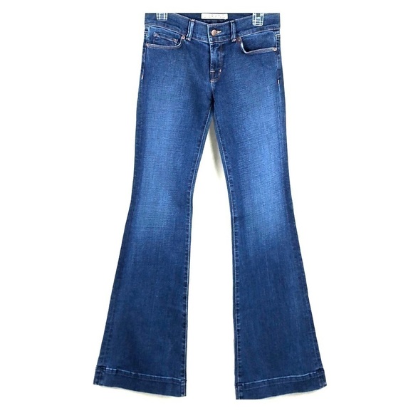 Bnwt - J Brand Love Story flare BellBottom LowRise - Picture 1 of 8